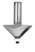 Amana Tool - 57258 Carbide Tipped Chamfer with Ultra-Glide Ball Bearing Guide Solid Surfac