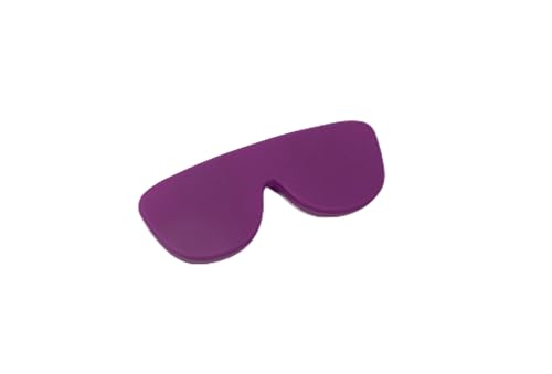 Lups – Funda para Gafas de Vista o Sol de Silicona Flexible, Ultraligera - 29g - Protección Resistente y Lavable, Diseño Universal Adaptable, Estuche Compacto | Berenjena