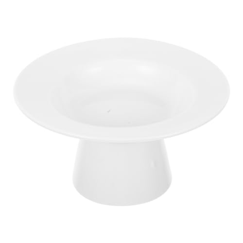 Bandeja de cerámica multifuncional para frutas centro de mesa de color claro elegante 2