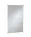 Bobrick 167-2436 LED 24x36 Inch Backlit Mirror Edge-Lit Vanity Modern Hanging Wall-Mounted Decor