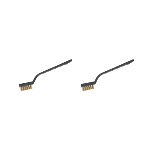 2のセットポータブルミニブラシキッチンバスルームシンク調理器具キッチン用品ウェーブハンドシャンク表面ブラシ家庭用クリーニング銅