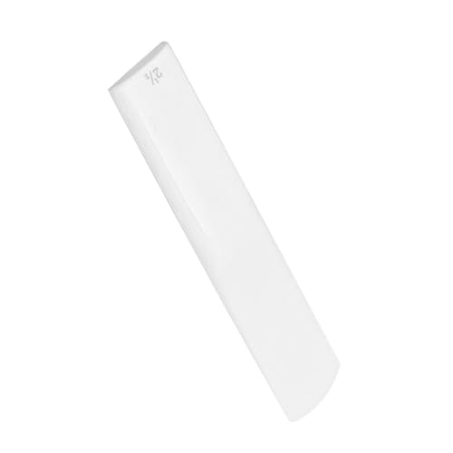 1 個 E フラットアルトサックス樹脂リードサックス楽器リードアクセサリー サックスパーツ (Color : White)