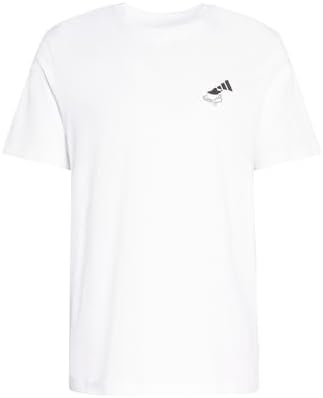 Adidas Men's Coffee Cafe Cheescake Graphic T-Shirt Graphic TEE (Short Sleeve) (Pack of 1)