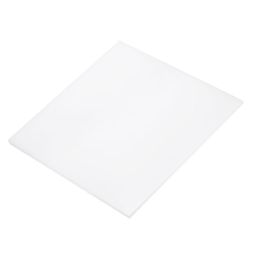Image of DMiotech 10 x 10 x 1 /4 Inch Plastic UHMW Sheets, Ultra High Molecular Weight Polyethylene, Opaque White Polyethylene Board for Automotive, Chemical, Manufacturing, DIY Home Kitchen