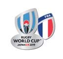 Pin Logo Coupe du Monde de Rugby 2019 Nation France