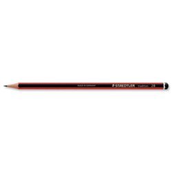 STAEDTLER 110 Tradition Pencil Cedar Wood - 2B - Pack 12