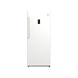 Conserv 17cf Upright Freezer CONVERTIBLE REF Garage Ready 28in wide 110V (White)