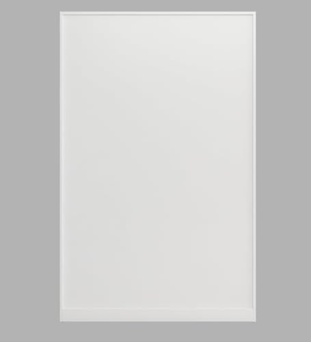 Image of Mintwud Pepperfry Engineered Wood Magnus 3 Door Wardrobe | Wooden Almirah with Drawer Storage and Hanging Rod | Multipurpose Organizer Cupboard for Bedroom Home Furniture (Mist White Finish)