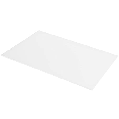 Acan Tradineur - Lámina de cartón pluma, 5 mm de grosor, manualidades, soporte para presentaciones, maquetas, base de cuadros, decoración (Blanco, 50 x 70 cm)