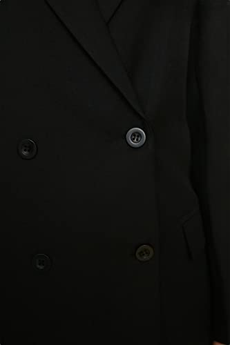 Gilets tissés double boutonnage Trendyol ajusté noir - 4