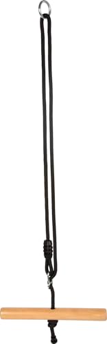 small foot trapezeschommel Twist Black Line Van hout, veelzijdige schommel, in hoogte verstelbaar, voor kinderen vanaf 3 Jaar, 12675