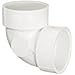 Spears P331 Series PVC DWV Pipe Fitting, Vent Elbow, 12" Hub