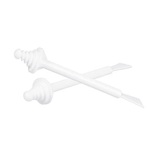100 Packs Nose Wax Spatulas Small Waxing Applicator Sticks For Nostril Nasal Cleaning Ear Hairs Face Eyebrows Hair Removal #TOP4