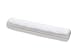 Blau Câlin Nackenrolle Komfort Alaska bauschig, 100% Baumwolle, 140 cm, Weiß