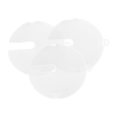 EXHUMKY 3pièces Couvercles Anti-Splash pour Bols De Mixeur Protection Éclaboussures pour Cuisine Couvercle De Bol à Oeufs Et Crème Garde De Mélangeur Accessoire Pratique pour Éviter