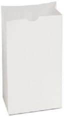 Bagcraft Sos Bakery Bag Dubl Wax, 4 Lbs., 3.13", 5" X 9.69", White, 1,000/carton