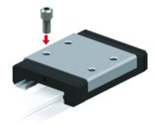 THK LM Guide Block SRS9WGMUUGK, Model SRS, Size 9