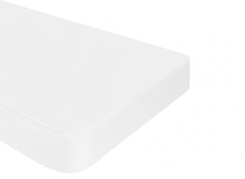 Moshy Protector de Colchón Dermis, Tencel Impermeable e Hiper-Transpirable, Ajuste Tipo Sábana 30cm, Barrera contra Ácaros y Líquidos (90x190 cm)