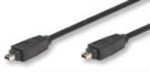 Manhattan 1.8m FireWire 4pin M/4pin M Nero 1,8 m