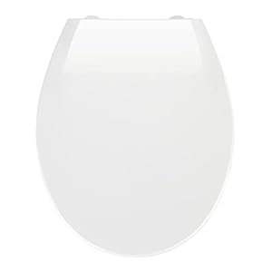 WENKO Premium wc-bril Kos wit, toiletbril, met softclosemechanisme