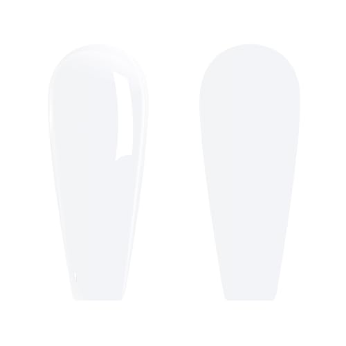 Vishine Esmalte Gel Semipermanente Blanco Lechoso, Natural Nude French Manicure, Nail Art Gel Soak-Off UV LED 8ml - imagen 4