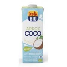 Caja 6x1L Bebida de Arroz y Coco Tropical | 100% Origen Vegetal | Sin Azúcares Añadidos | Sin Lactosa y Sin Gluten | Formato Ahorro Familiar | Calidad Vegana