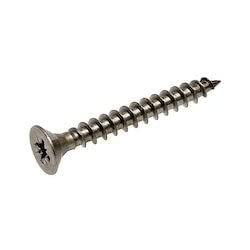 ZUBSHA Stainless Steel Self Tapping Screws - Flat CSK Philips Head (Size No.10 X 60mm/2.5 inches) (Qty 25 Pcs))