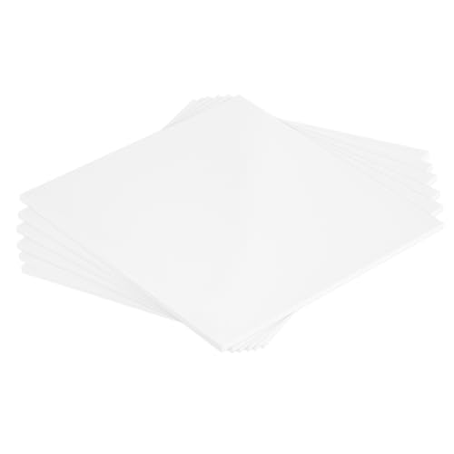 MECCANIXITY ABS Plastic Sheet 8 Inch x 8 Inch x 0.16 Inch ABS Styrene Sheets for Building Model DIY Crafts Panel White 6 Pcs
