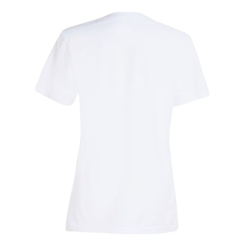 Camiseta Adidas Women's Small Logo T Original (BR, Alfa, GG, Regular, Branco)