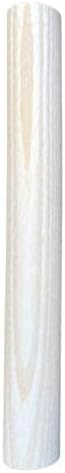 Wooden Dowel, 3 Inches Thick x 12 Inches Long, Premium Hardwood, Round