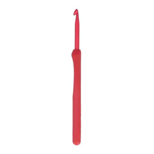 Tulip Etimo Red Crochet Hook Soft-Grip 5mm - 1pc