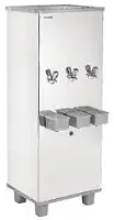 Bebedouro industrial de coluna 50 litros em aço kromanox - LIC050 - Libell (110V)