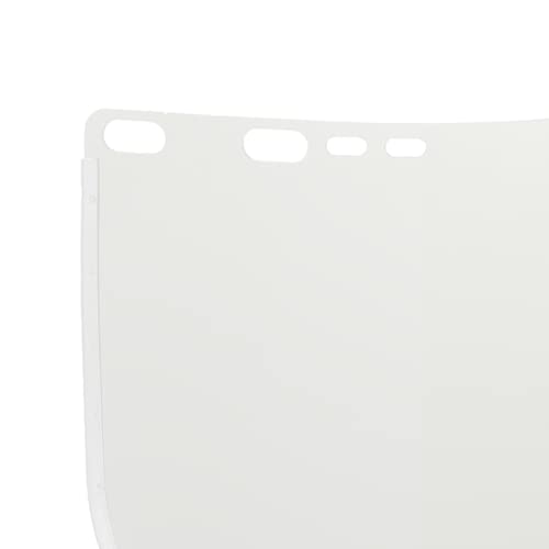 Jackson Safety Face Shield Window For Jackson Safety Headgear, 9" X 15.5" X 0.04", Aluminum Bound Acetate, Clear (Case Of 50), 29091 #TOP4