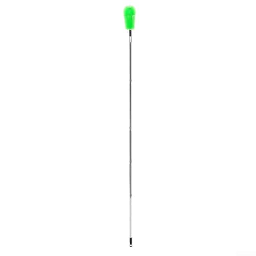 Pulitore estensibile per grondaie con testina rotante per una facile rimozione di foglie e detriti (B)