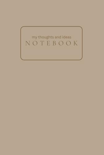 Daily notebook brown minimalist notebook pour notes et projets - 2