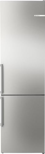 Bosch KGN39VIBT Serie 4 Kühl-Gefrier-Kombination, 203 x 60 cm, 260 L Kühlen & 103 L Gefrieren, VitaFresh XXL längere Frische, NoFrost nie wieder abtauen, LED-Beleuchtung gleichmäßige Ausleuchtung