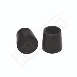 MARTIFY HUB Round Rubber End Caps for Furniture Legs – Pack of 4 | 12mm (1/2 Inch) Round Pipe Inserts | Heavy Duty Anti-Slip Floor Protectors for Chairs, Tables & Metal Tube Furniture-image-5