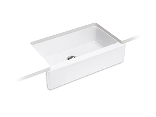 Kohler 6546 0 Dickinson 33 x 19 916 x 8 58 undermount single bowl farmhouse kitchen sink