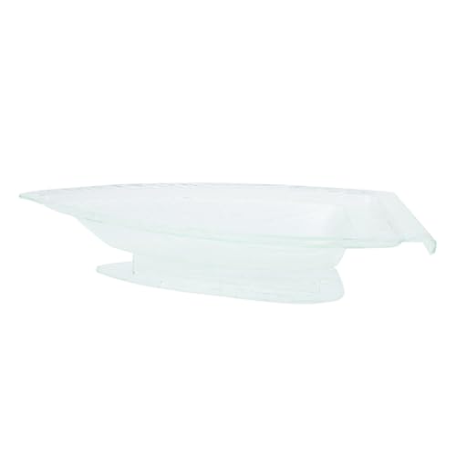 Bandeja para sushi acrílica forma barco 39x19x5 cm miniatura 1