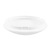 Cabilock Deckenventilator Lampenabdeckung 24, 5cm Weiße Kunststoff Schale