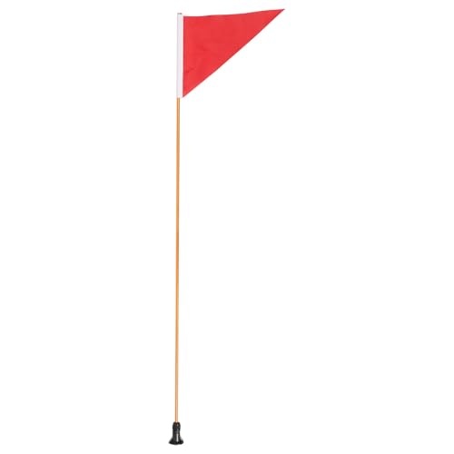 Support de mât pour kayak et drapeau de bateau pliable pour éviter les collisions en mer