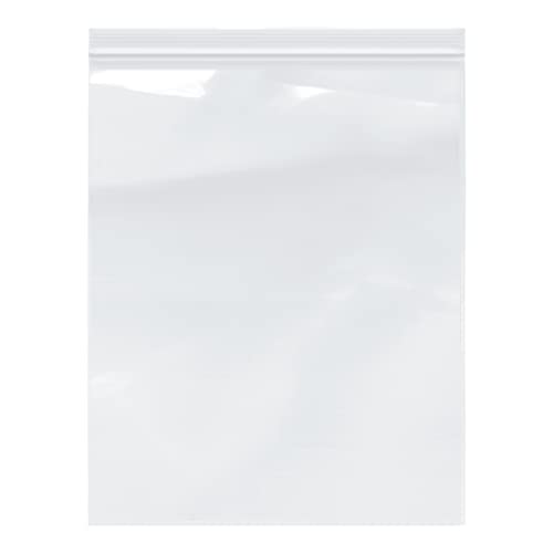 Plymor Heavy Duty Plastic Reclosable Zipper Bags, 4 Mil, 12