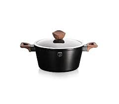 Berlinger Haus Non-Sticking Cookware Set – Ergonomic Delicate Contact Deal with, Turbo Induction Based mostly and Elegant Design – embrace Frypan, Casserole with Lid and Plastic Lid 1 computer | 4 – Piece - Image 6