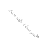 Mdikawe バックミラー ステッカー,安全運転 車 ウィンドウ ステッカー ハート形,装飾的な室内装飾 - SUV 自動車 ウィンドウ ダッシュボード フロントガラス オートバイ 誕生日 日常ドライバー向け