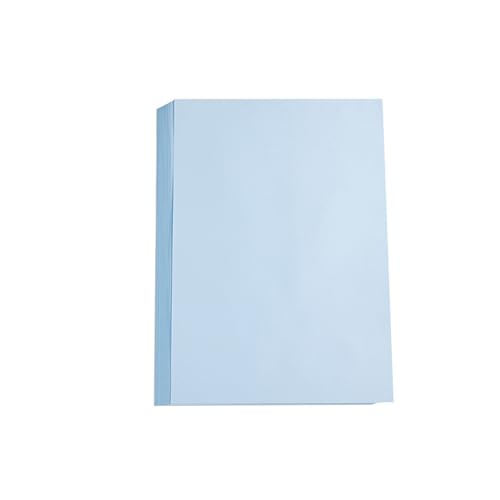 50 Sheets Light Blue A4 Coloured Paper 70gsm Coloured Copier Paper for Office Printing Crafts Projects