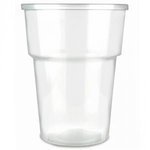 PINT LINPAC PLASTIC TUMBLERS GLASSES (500)