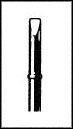 WELLER CT5E8 TIP, SOLDERING IRON, SCREWDRIVER 0.125IN (10 pieces)