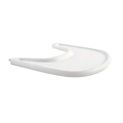 Tray Compatible for Stokke Tripp Trapp High Chair Accessory Tray for Babies and Toddlers (White)