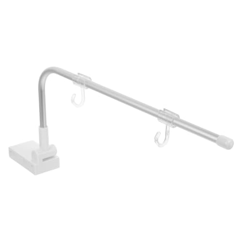 Soporte Base Magnética en L ajustable con recubrimiento antirrayaduras para escritorio de tiendas 2 uds