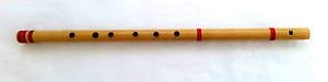 GIRLYZ ATTIRE Musical concert B scale 34cm six holes finest indian bansuri, bamboo fipple flute(Pack Of 1)-image-38